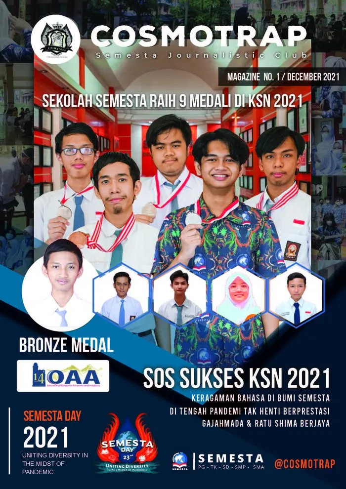 Sampul Cosmotrap No. 1 · Des 2021